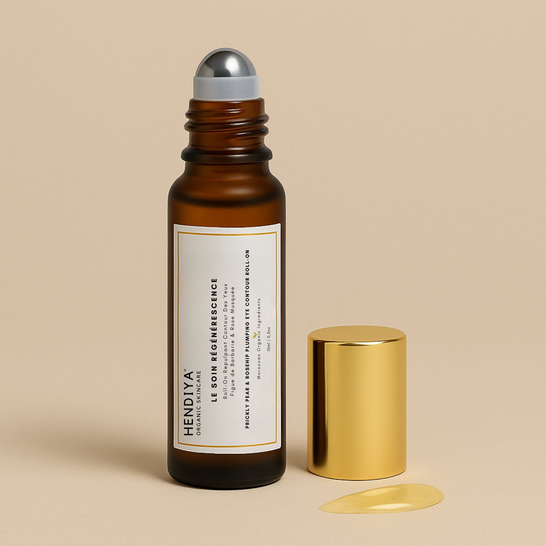 Le Soin Régénérescence - Roll-on Repulpant Contour des Yeux à la Rose Musquée