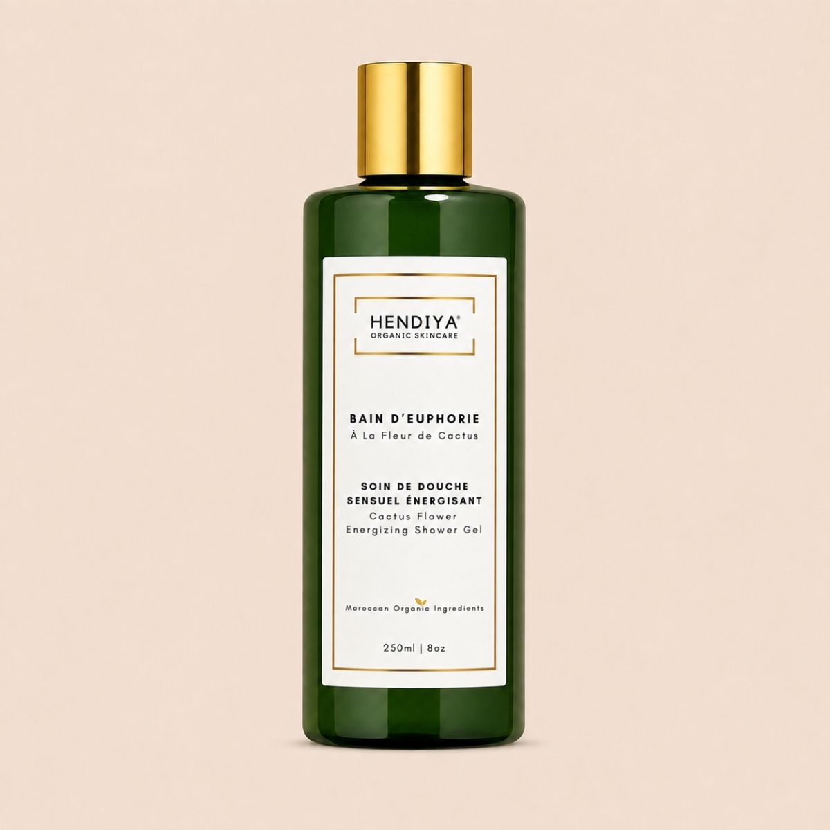 Bain d'Euphorie Hendiya®, gel douche bio à la fleur de cactus