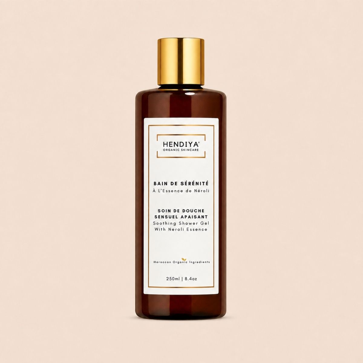 Bain de Sérénité Hendiya®, gel douche bio au néroli