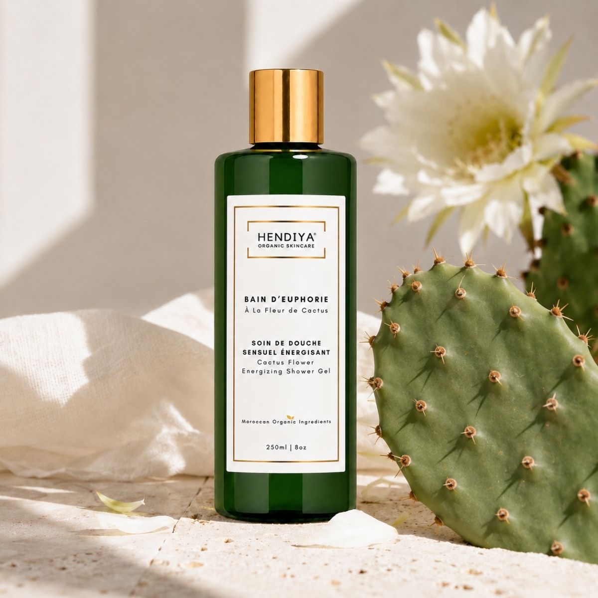 Fleur de cactus, senteur du Bain d'Euphorie Hendiya®