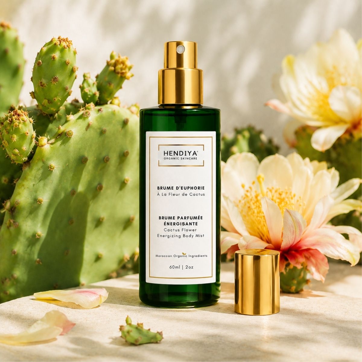 Fleur de cactus, senteur de la Brume d'Euphorie Hendiya®